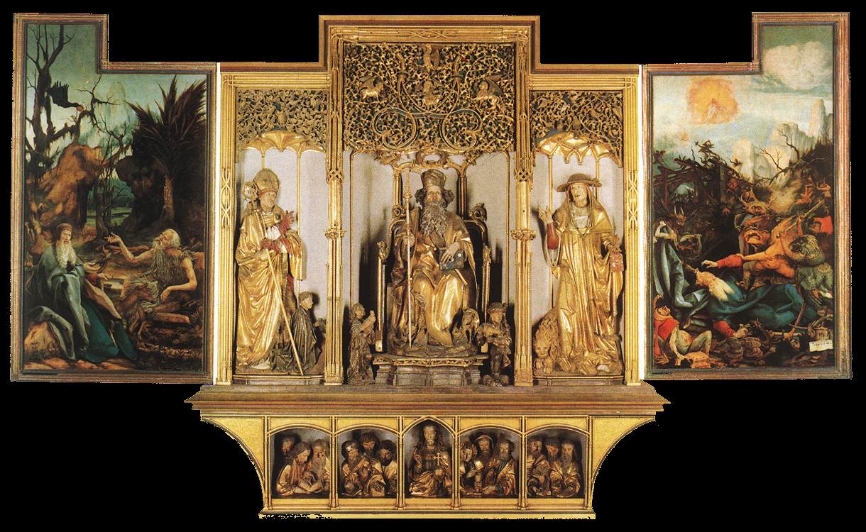 Isenheim Altarpiece (back)