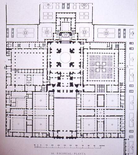 Plan of El Escorial