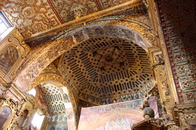 Original mudejar ceiling