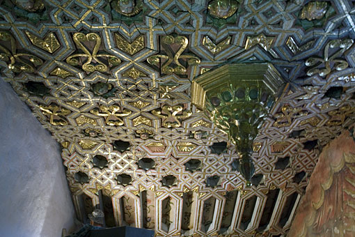 Original mudejar ceiling